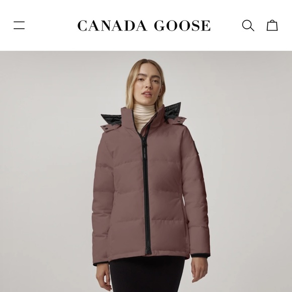 Canada Goose Chelsea Parker Black Label in Twilight Mauve, Women’s XL - Picture 1 of 8